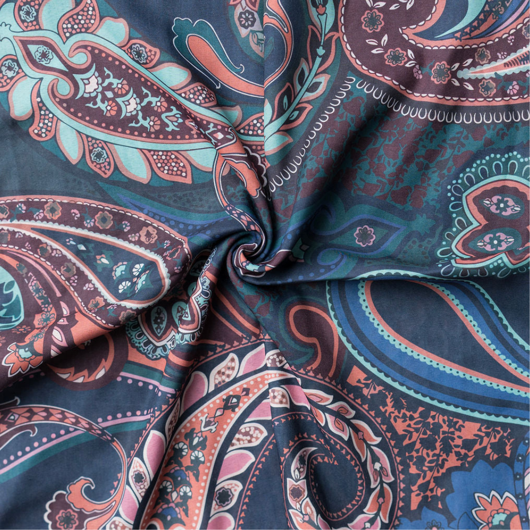 Nicsessories Pretty Paisley Headscarf - Nic-11-AW25