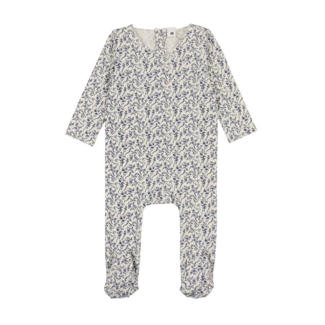 Bonjoy Petit Floral Footie - BLW2530155F