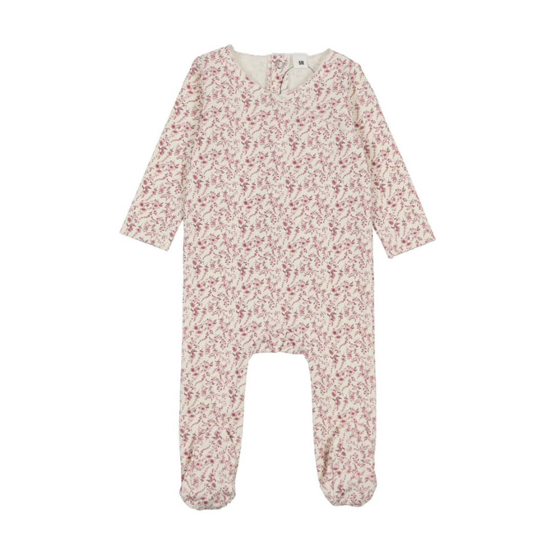 Bonjoy Petit Floral Footie - BLW2530155F