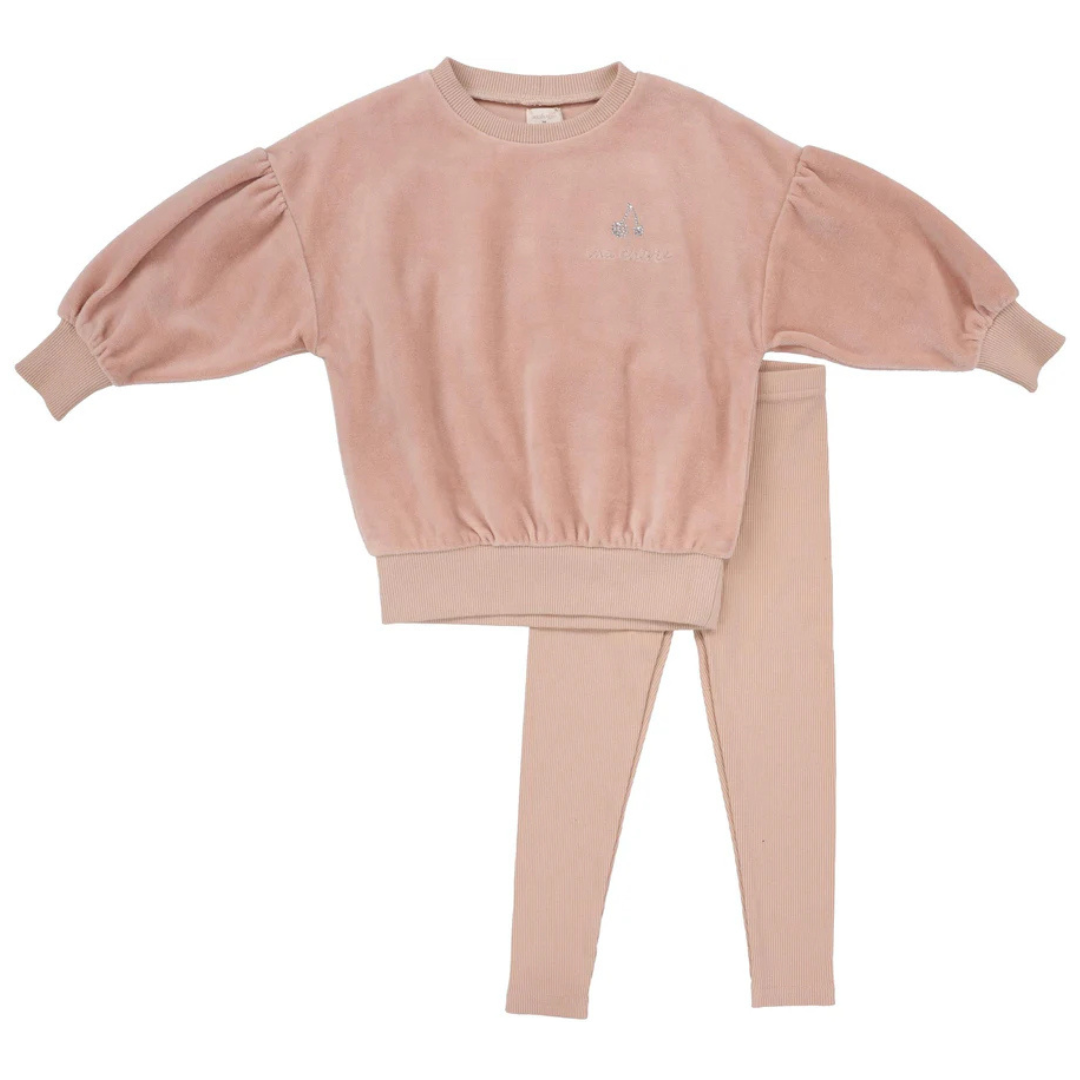 Analogie Rhinestone Velour Set - RVST