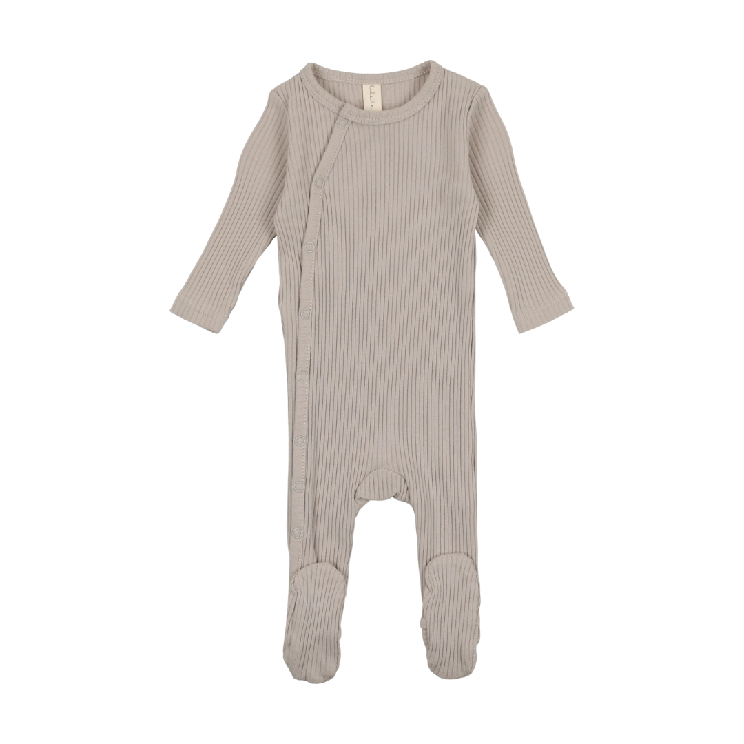 Lilette Side Snap Rib Footie - SSRF