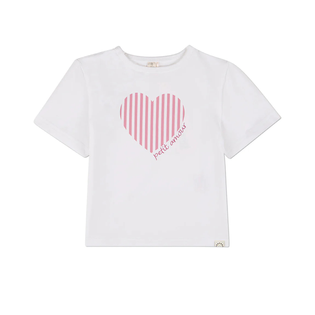 MiniMoi Petit Amour Heart Tee - ITT10132