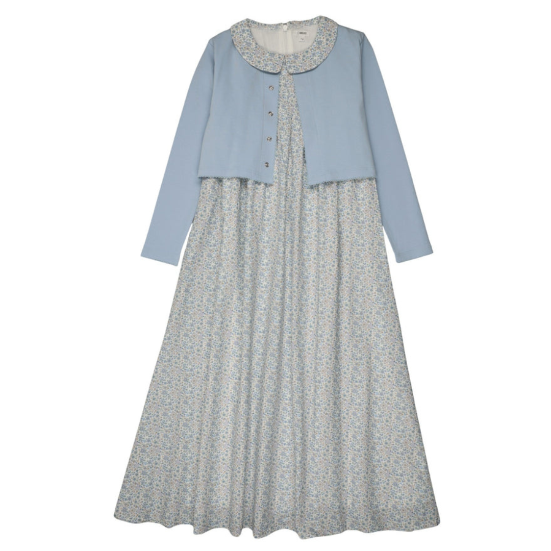 Bonjoy Blooming Elegance Peter Pan Robe Cardigan - BTSS26001CR