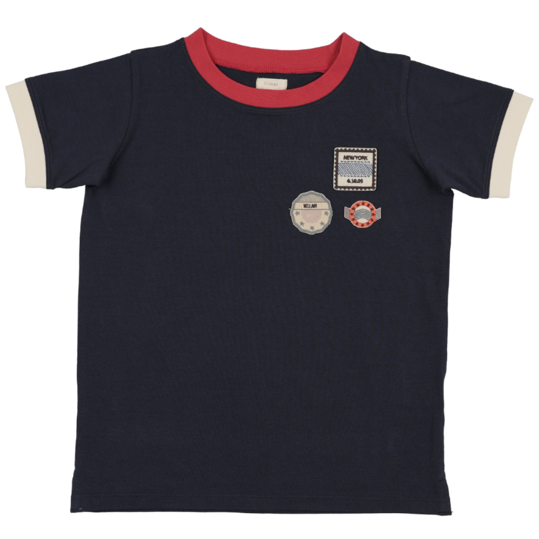 Lil Legs Patch Applique Tee - PAT-SS26
