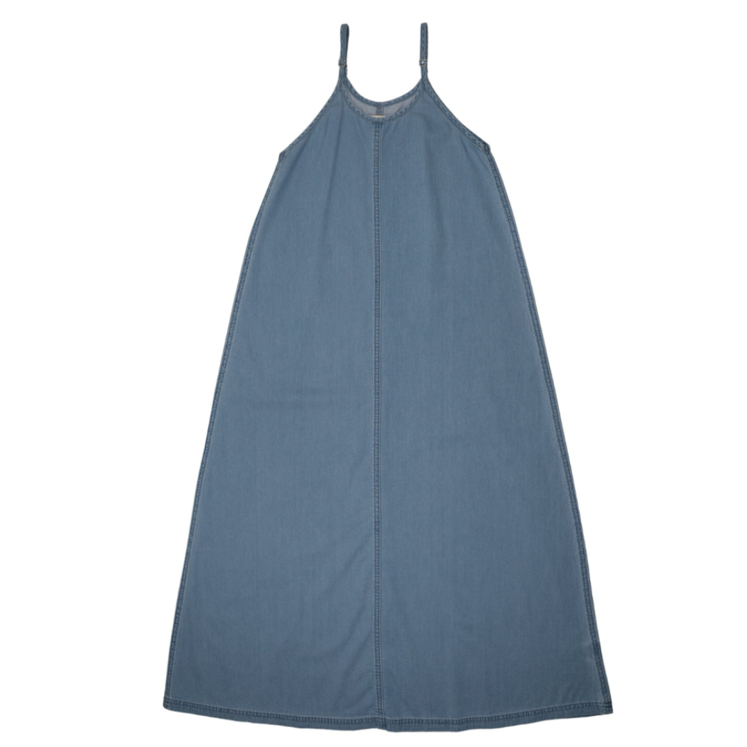 Lil Legs Denim Maxi Slip Dress - DMSD-SS26