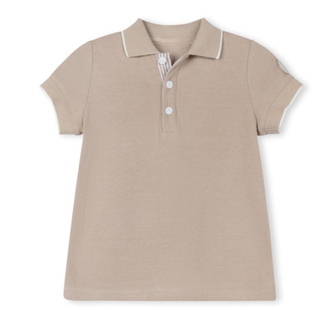 Duke and Port Pinstripe Placket Ss Polo - C-23947