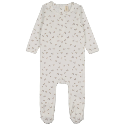 Bonjoy Sweet Floral Footie - BLSS26078F