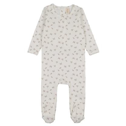 Bonjoy Sweet Floral Footie - BLSS26078F