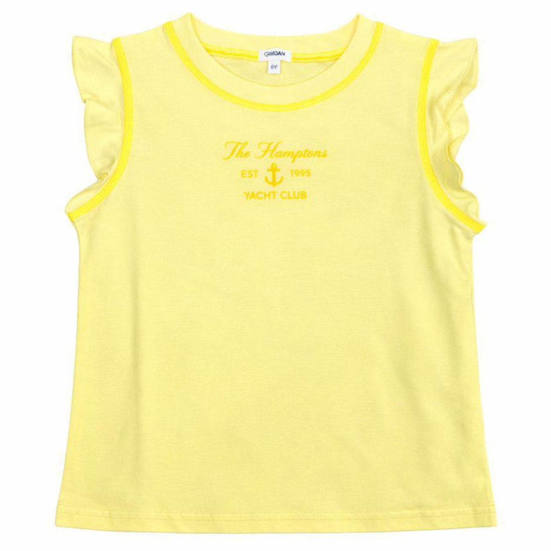 Bonjoy Yacht Club flutter Sleeve T-Shirt - BTSS26031SST
