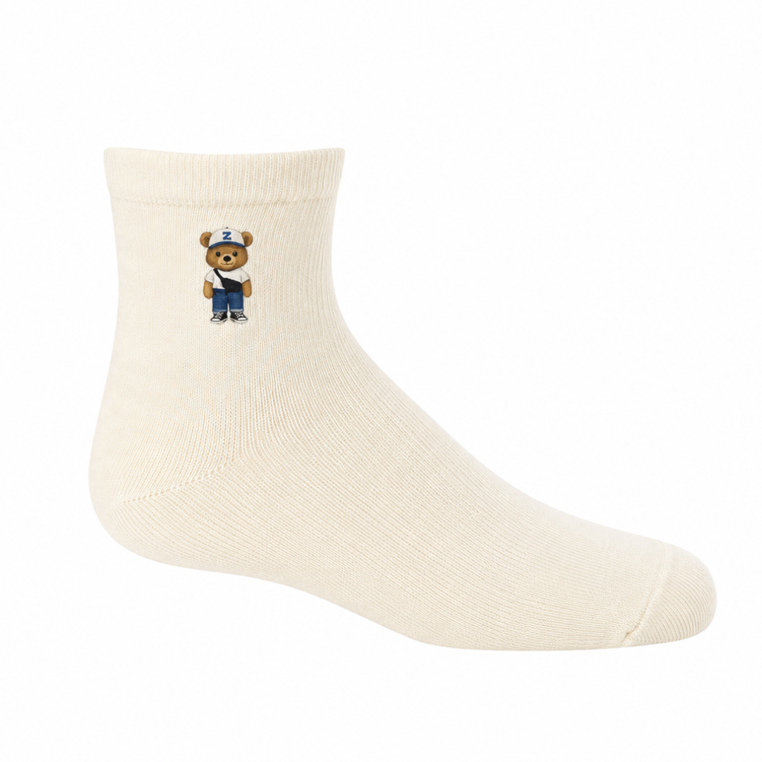Zubii Printed Boy Bear Ankle - 1436
