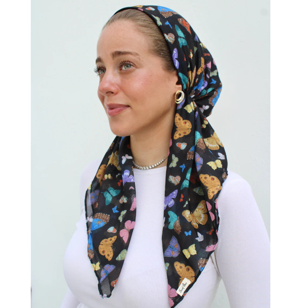 The Scarf Bar Short Classic Pretied Headscarf - TSB-29-SS26