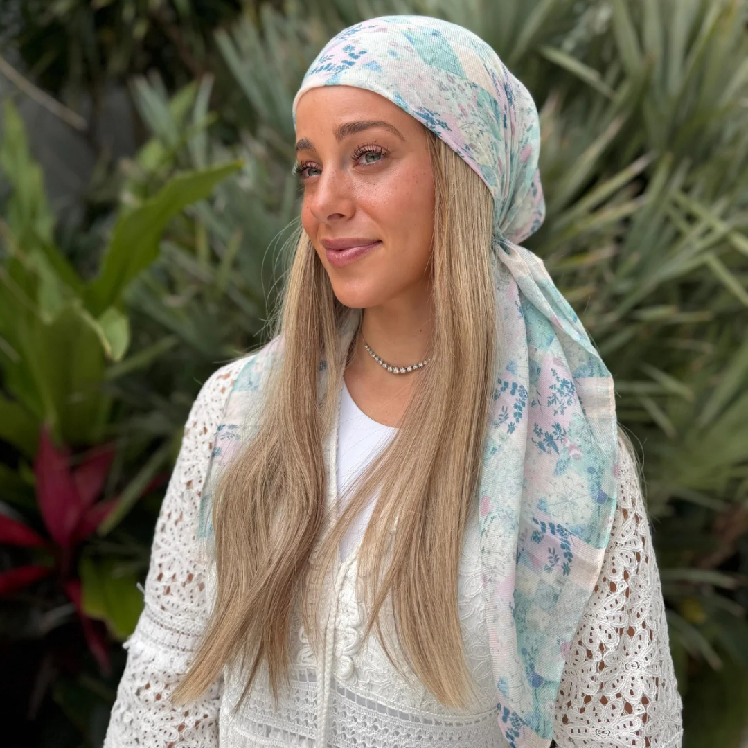 The Scarf Bar Love Shack Fancy Headscarf - TSB-11-SS26