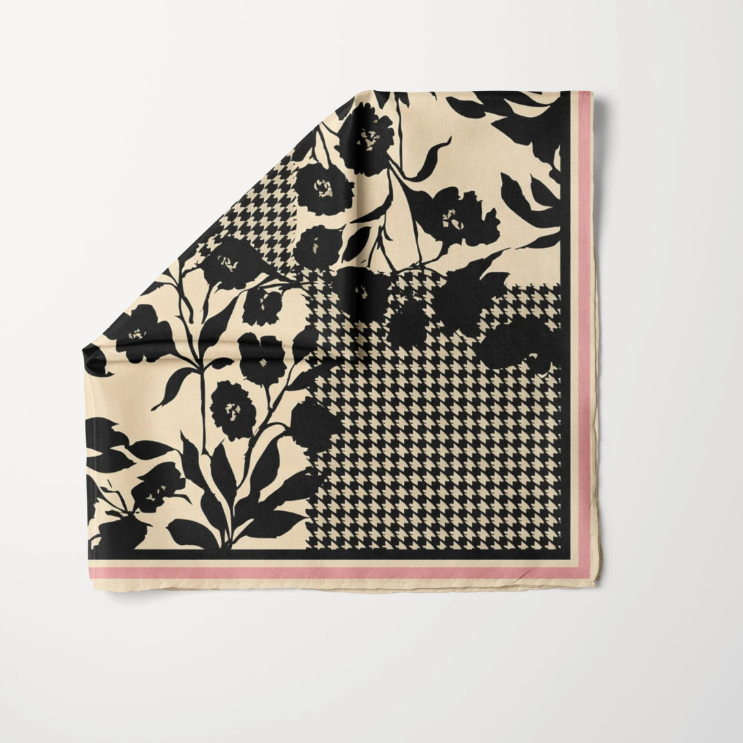 TIE UR KNOT Checked Out Headscarf - TUK-18-SS26