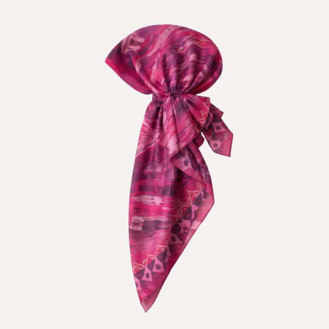 TIE UR KNOT Pardon My French Headscarf - TUK-13-SS26