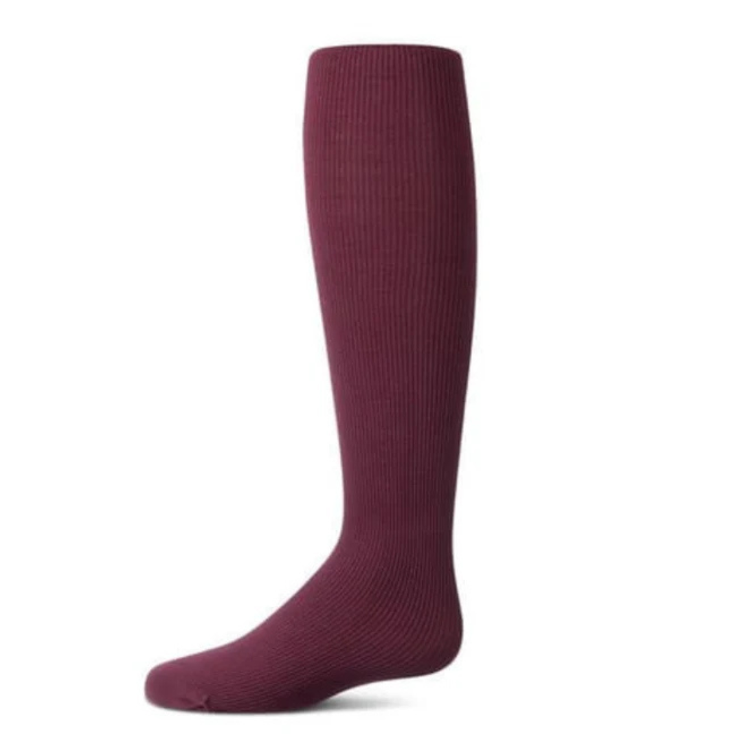Memoi Ribbed Supreme Cotton Non Pilling Tights - MK-322