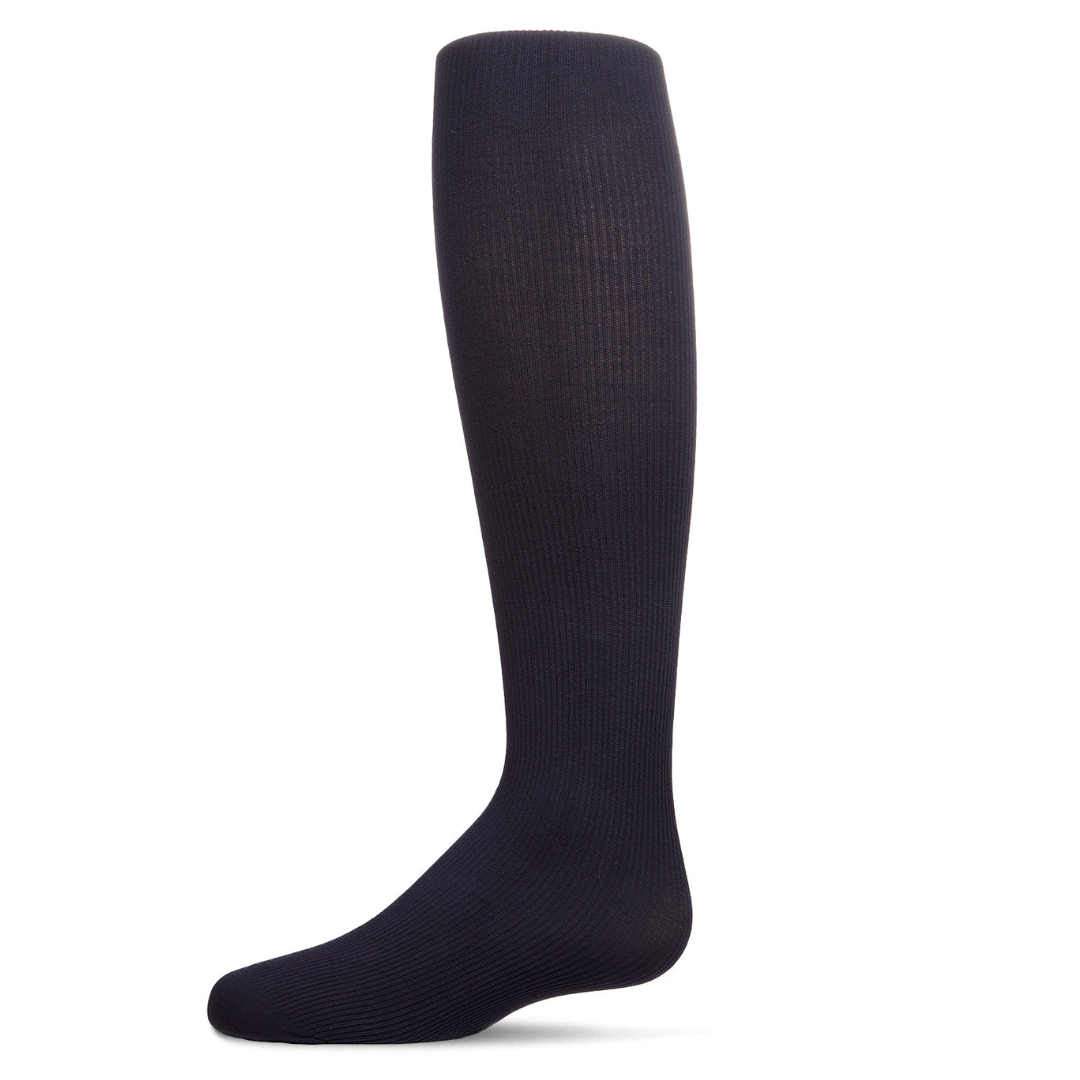 Memoi Ribbed Supreme Cotton Non Pilling Tights - MK-322