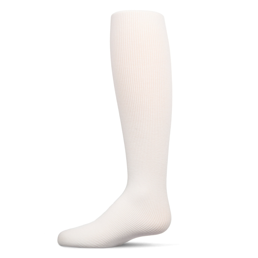 Memoi Ribbed Supreme Cotton Non Pilling Tights - MK-322