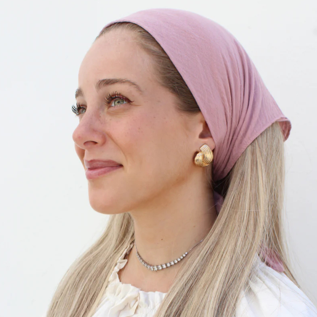 The Scarf Bar Solid Wrinkle Headscarf - TSB-62-SS26