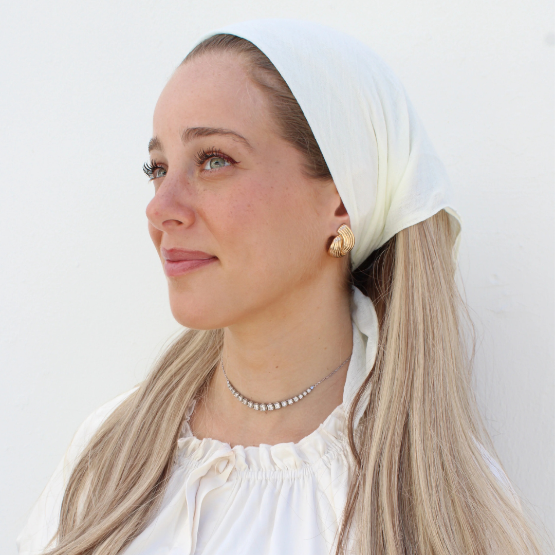 The Scarf Bar Solid Wrinkle Headscarf - TSB-62-SS26