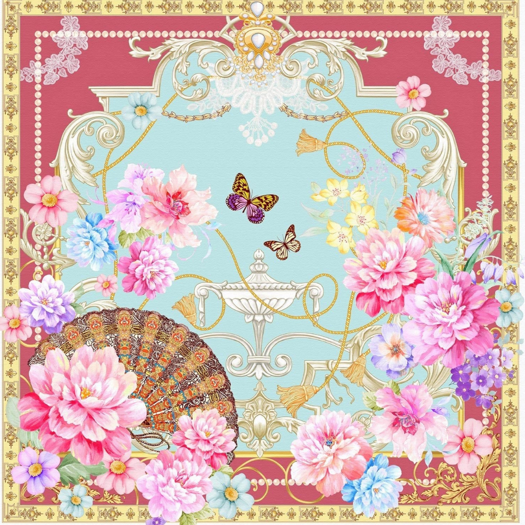 Nicsessories Blush Versailles Headscarf - Nic-03-SS26