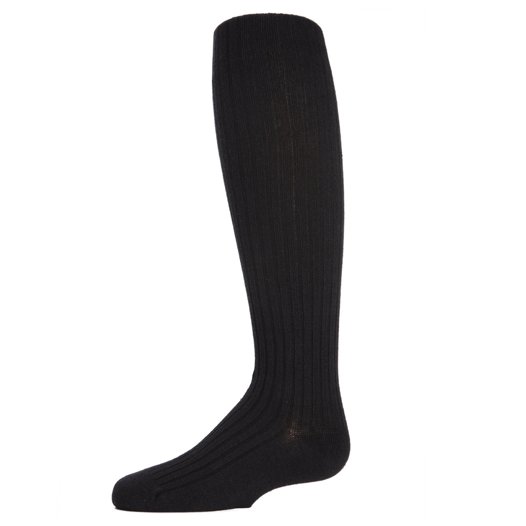 Spot-On Ribbed Cotton Blend Knee High Sock - Sp-1039