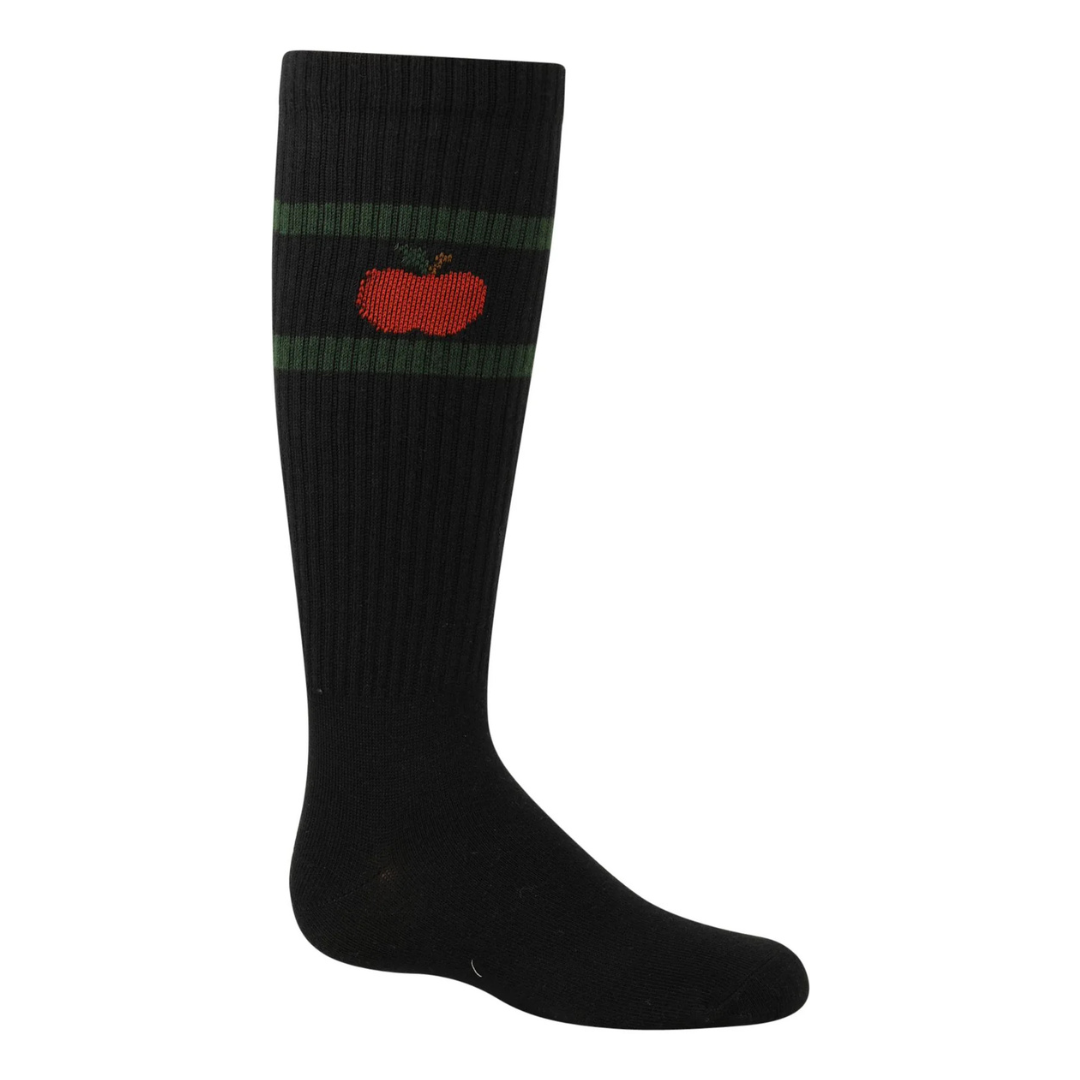 Zubii Varsity Apple Knee Socks - 908