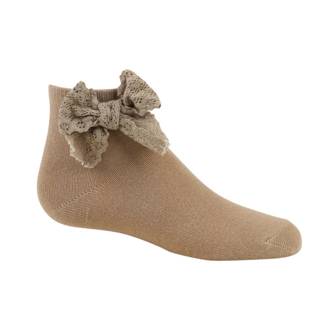 Zubii Lace Bow Anklets - 1009