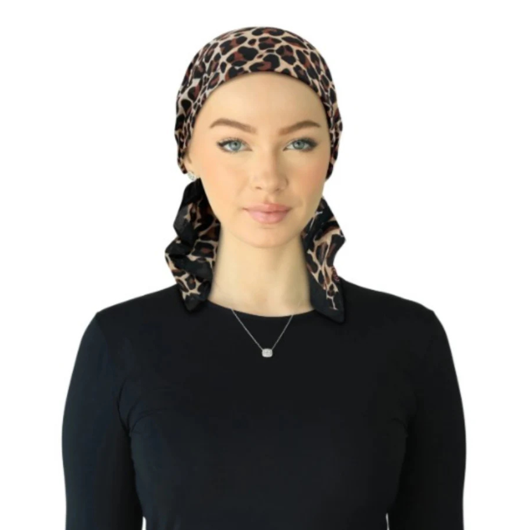 Cherie Pre-Tied Bandana Designed Headscarves - HB-168