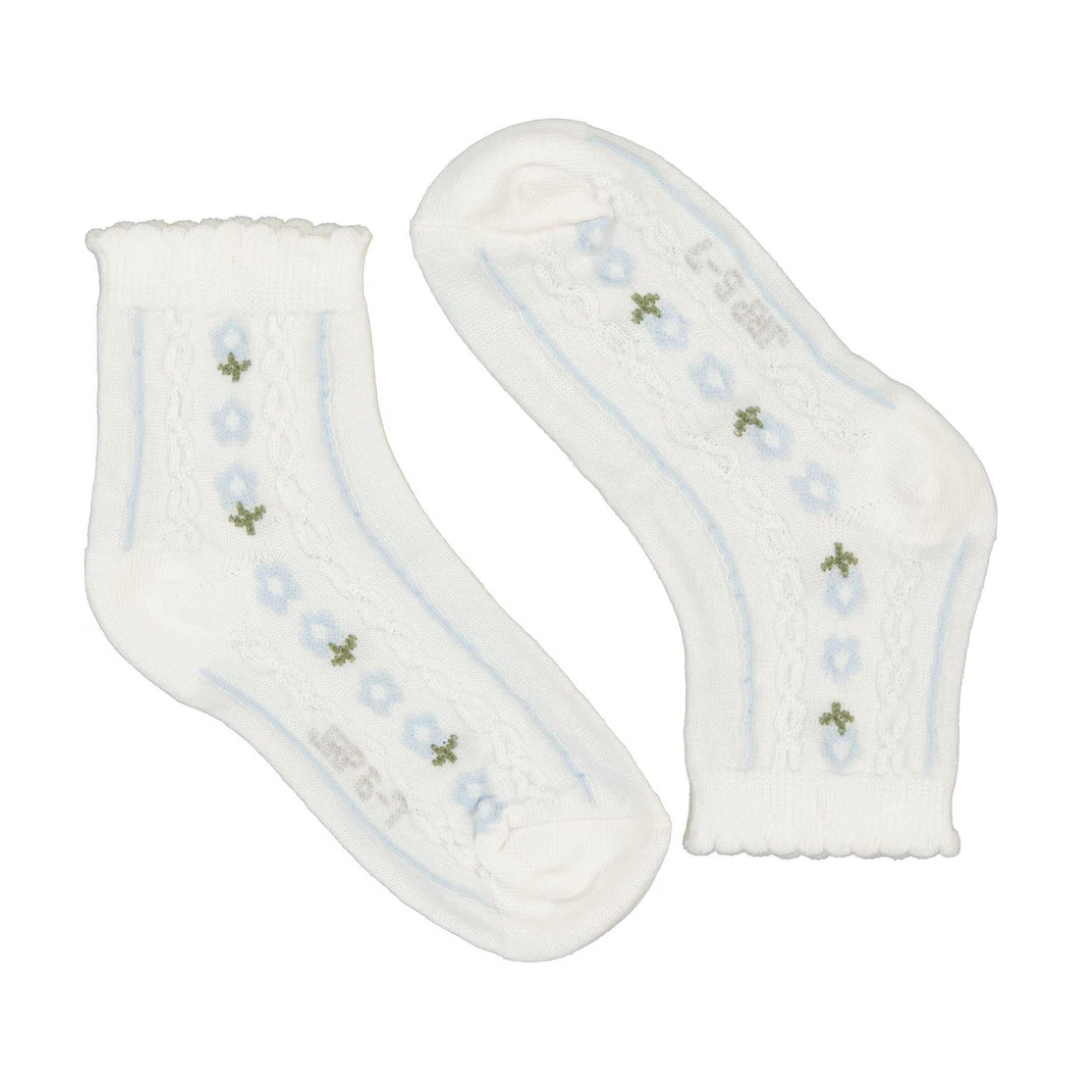 Jrp Vintage Roses Midcalf Socks - Old_jrp-441