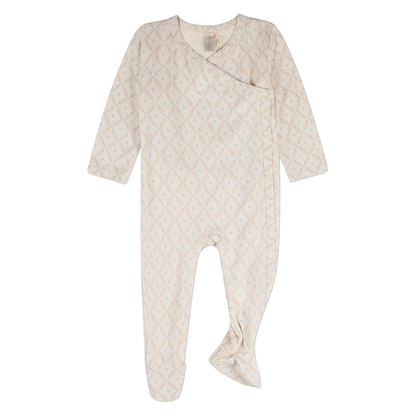 MiniMoi Harlequin Diamond All Over Print Footie Set - IAB10428-Set