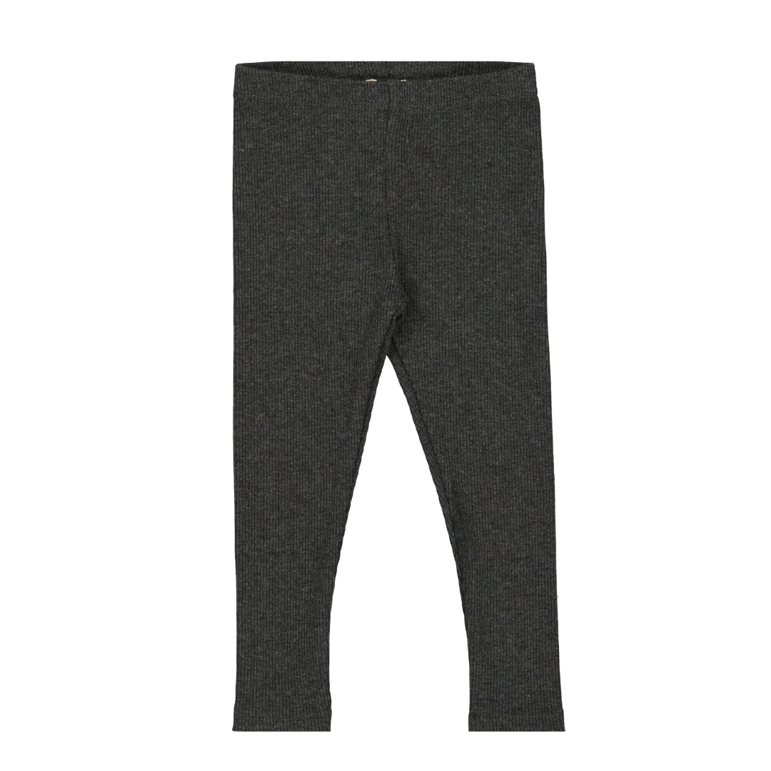 Lil Legs Leggings Dark Gray - L