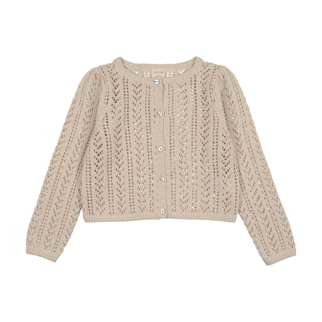 Analogie Pointelle Cardigan - SGPC-SS26