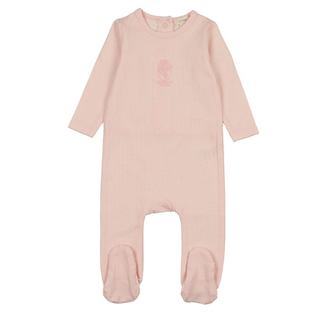 Lil Legs Sailor Stripe Footie - SSFST-SS26