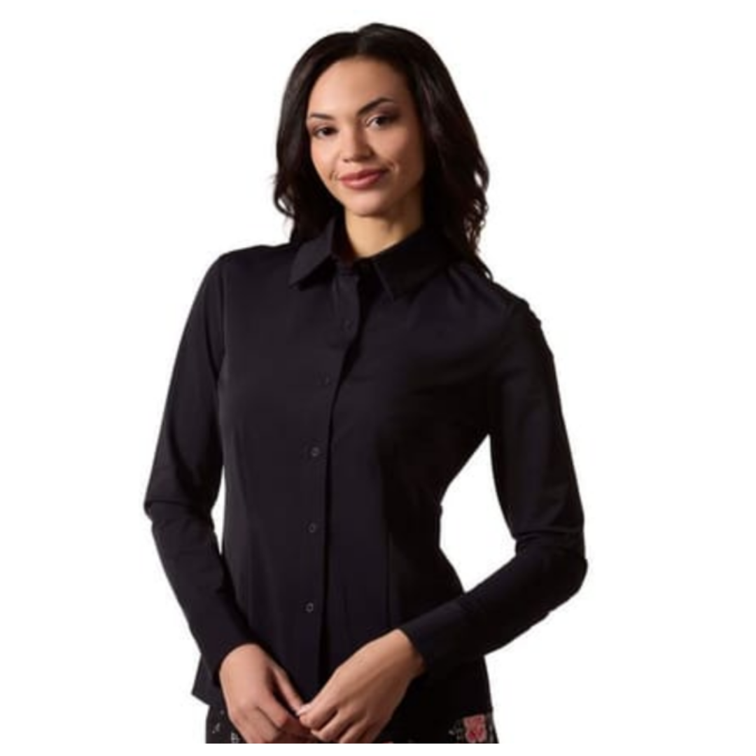 Memoi Classic Button Down Long Sleeve Shirt - CSP603