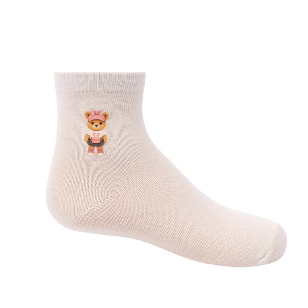 Zubii Printed Girl Bear Ankle - 1446-Z