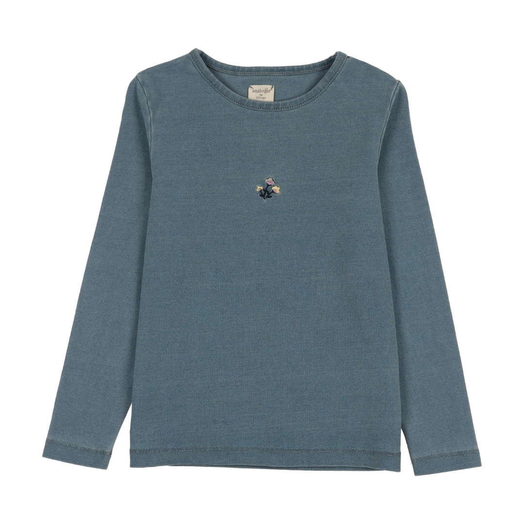 Analogie Dainty Denim Tee Long Sleeve - DDGLS-SS26