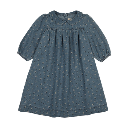 Analogie Dainty Denim Dress 3/4 Sleeves - DDDQ-SS26