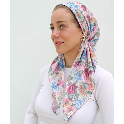 The Scarf Bar Short Classic Pretied Headscarf - TSB-29-SS26