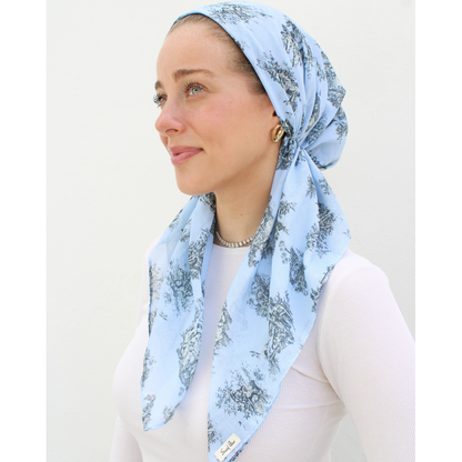The Scarf Bar Short Classic Pretied Headscarf - TSB-29-SS26