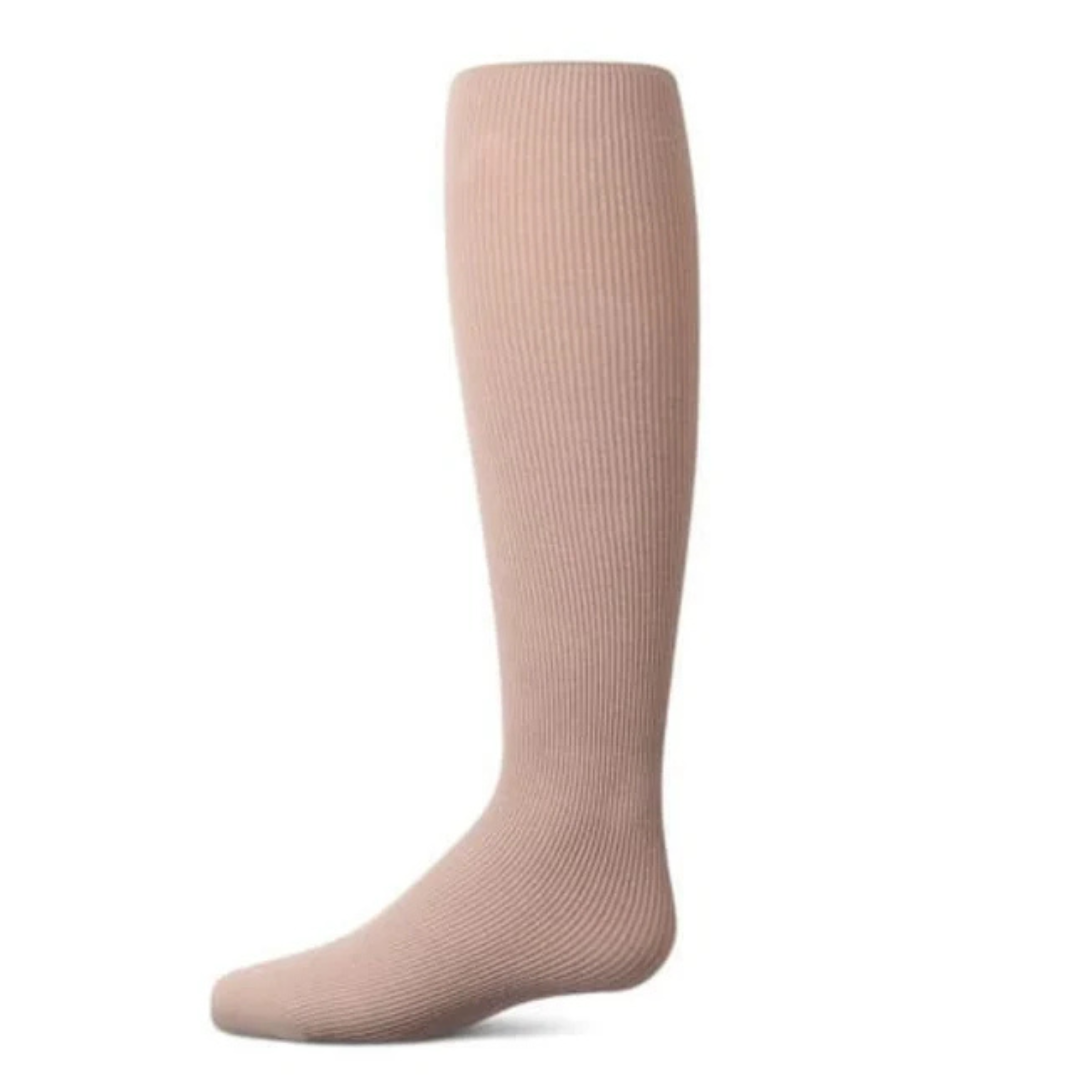 Memoi Ribbed Supreme Cotton Non Pilling Tights - MK-322