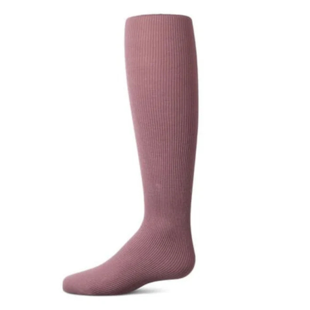 Memoi Ribbed Supreme Cotton Non Pilling Tights - MK-322