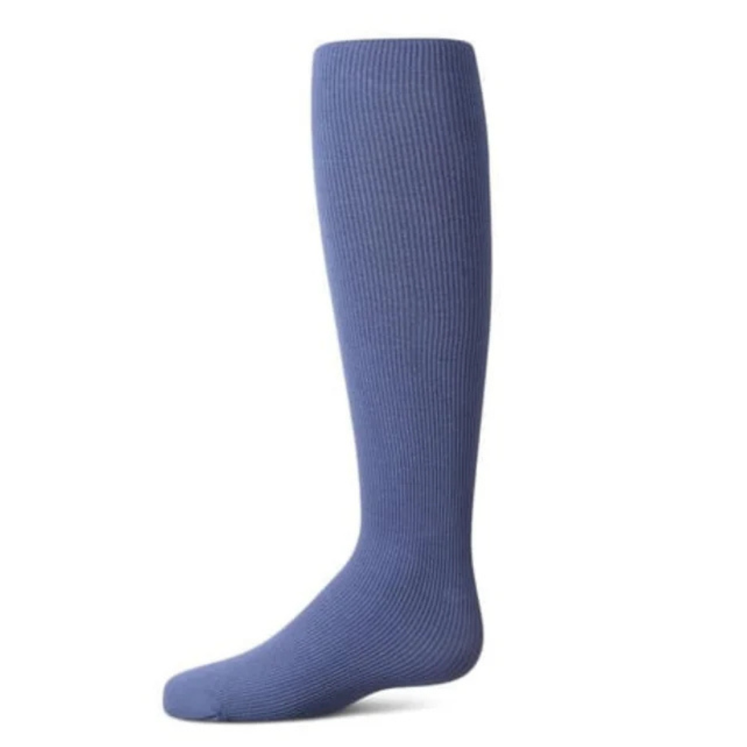 Memoi Ribbed Supreme Cotton Non Pilling Tights - MK-322