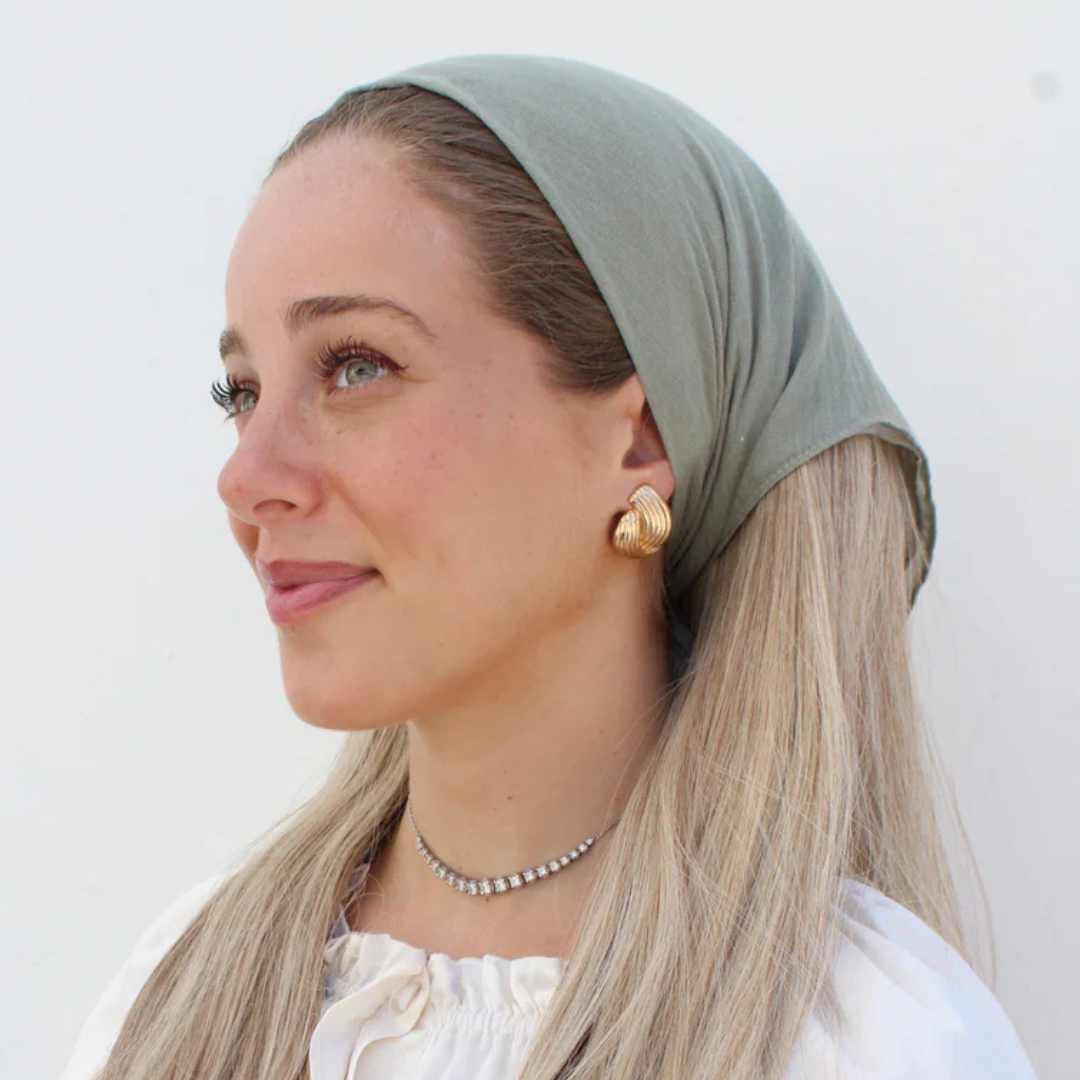 The Scarf Bar Solid Wrinkle Headscarf - TSB-62-SS26