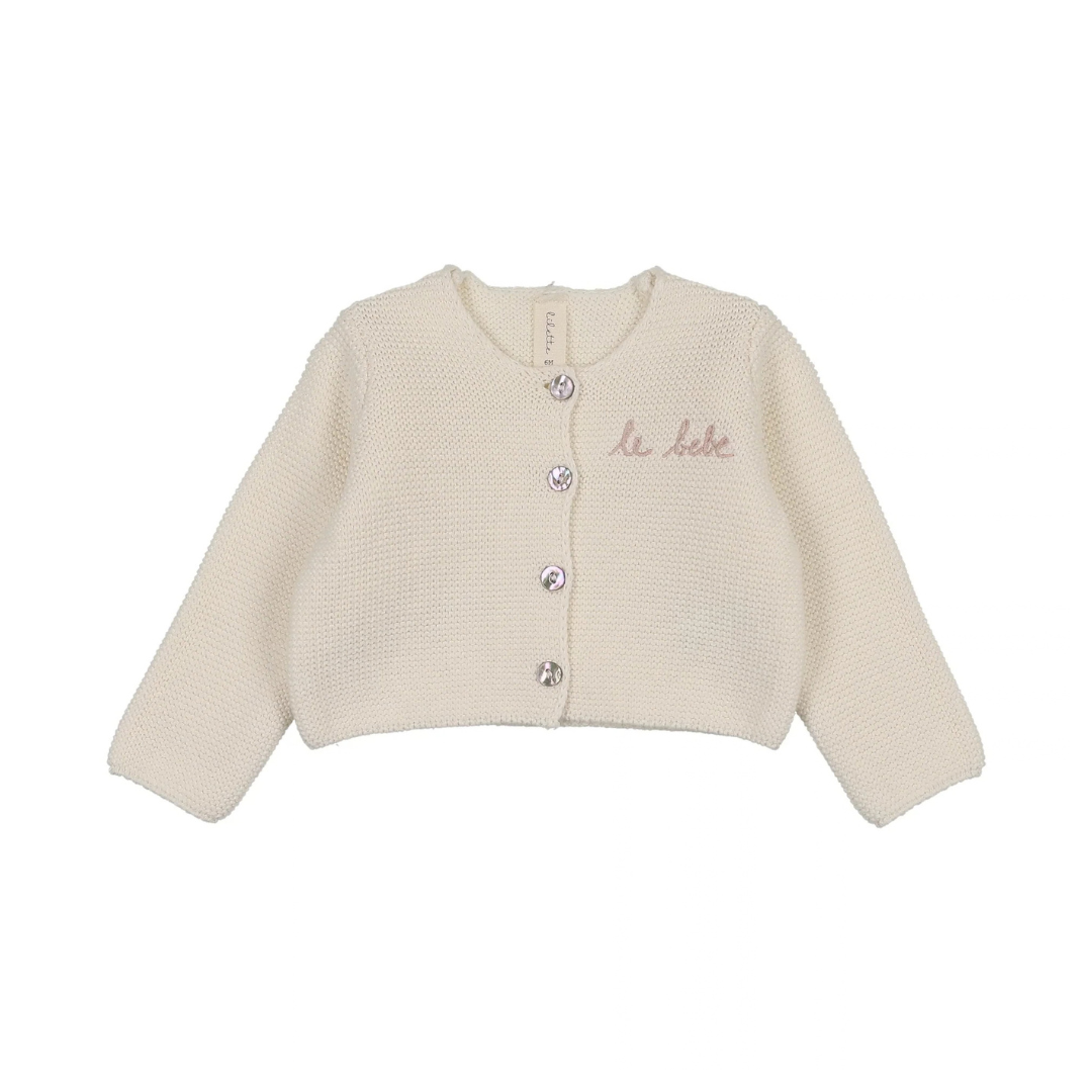 Lilette Le Bebe Knit Cardigan - LTF26S501