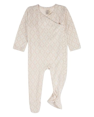 MiniMoi Harlequin Diamond All Over Print Footie - IAB10428