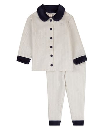 MiniMoi Minimoi Chevron Printed 2 Pc Pajama Set - IBI10485