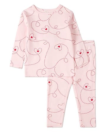 MiniMoi Entangled Hearts 2 Pc Pajama Set - IBP10473