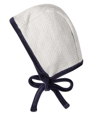MiniMoi Minimoi Chevron Printed Bonnet - ICT10484