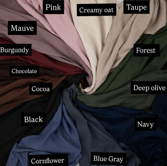 Tal New Solid Soft Pretied Scarves - Tal-87-AYR