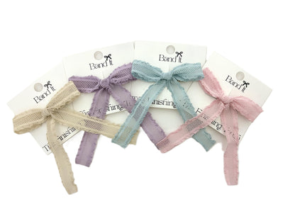 Hp Hair Accessories Diamond Lace Med Bow - MD26S-009MB